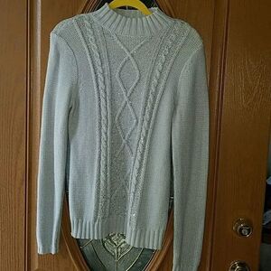 Studio Works gray sweater Sz.M